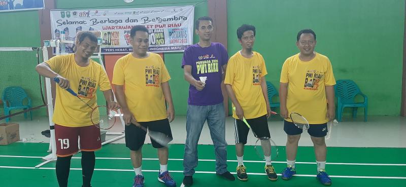 PWI Riau Badminton Championship, Sekaligus Seleksi Menuju Porwanas Jatim